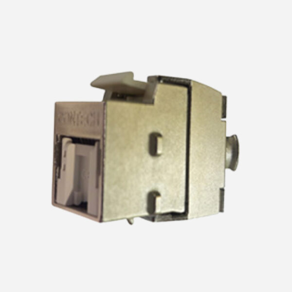 Category 6A STP Tool-free Keystone Shuttered Jack