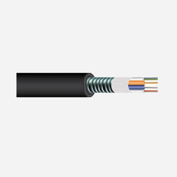 Loos Tube Fiber Optic Armored Duct Burial Cable