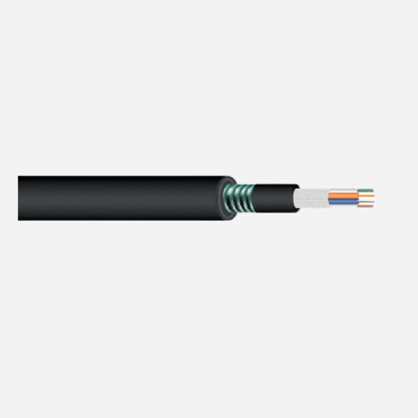 Loos Tube Fiber Optic Armored Direct Burial Cable