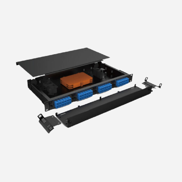 FA 19” RACK-MOUNT SLIDING FIBER OPTIC PATCH PANEL